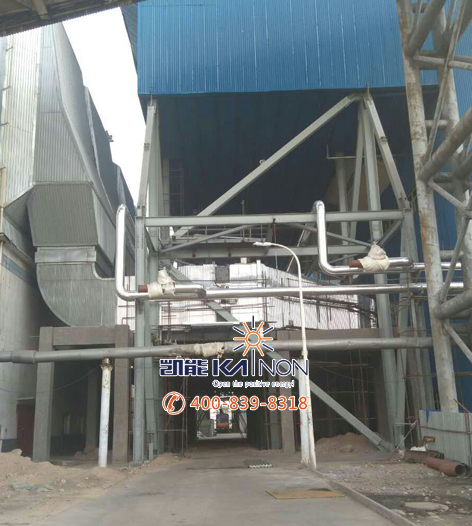凱能濕電再熱器現(xiàn)場