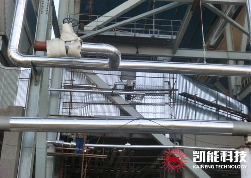 電廠低溫省煤器項目現(xiàn)場